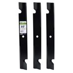 Maxpower 561136B 3 Set Mower Blade, Black