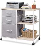 DEVAISE 3 Drawer Mobile File Cabine