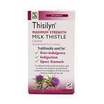 Schwabe High Strength Milk Thistle - Thisilyn Maximum Strength - Traditionally Used for Relief of Overindulgence, Indigestion, Upset Stomach - Traditional Herbal Medicinal Product - 30 Capsules