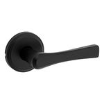 Weiser Katella Matte Black Door Handle, Reversible Passage Lever, Interior Door Handles for Hall and Closet Door, Non-locking Hall/Closet Door Handles, Transitional Home Décor