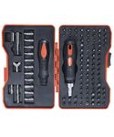 Buildskill 101-Piece Ratchet Screwdriver Tool Set Kit for Electronics Repair, Ergonomic Prescision Screwdriver Tool Kit for Appliances, Laptops, Watches & More