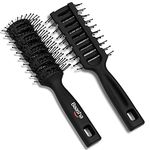 Hair Brush, Baasha Detangle Hair Brush for All Hair Types, Blow Dry Hair Brush for Women Men, Massaging Scalp, Vent Brush Reducing Hair Breakage and Frizzy