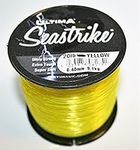 Ultima Seastrike 4oz Spool Strong Fluo Yellow Sea Fishing Line - Yellow, 0.40mm - 20.0lb/9.1kg