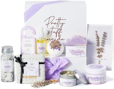 Gifts Women Spa Lavender Bath Gift Basket
