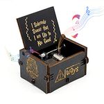 PATPAT® Harry-Potter Music Box, Wooden Classic Music Box with Hand Crank Birthday Gifts for Girls Boys Diwali Gifts for Kids Friends Family