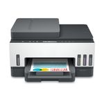 Smart Tank 750 All-in-One Auto Duplex Wired Colour Color Home Inkjet Printers with Adf. (Upto 12000 Black, 8000 Colour Pages Included in The Box). - Print, Scan & Cope for Office with Adf
