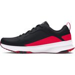 Under Armour Men's Charged Edge Sneaker, (003) Black/Red/Mod Gray, 15 X-Wide