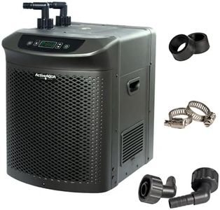 Active Aqua AACH50HP Hydroponic Water Cooling System, per hour, User-Friendly Chiller, New, 1/2 HP, Rated : 4,020 BTU, w/Power Boost