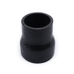 OHOB-COOL 2 to 2.5 inch Silicone Reducer Coupler Hose 4-Ply Reinforced Turbo/Intercooler/Intake Piping (ID:51-63mm) (Black, 2" to 2.5" Reducer)