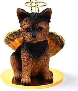 YORKSHIRE TERRIER Dog YORKIE Puppy Cut ANGEL Miniature Resin Christmas Ornament NEW DTA131 by Conversation Concepts
