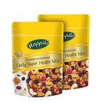 Happilo Premium International Daily Super Health Mix 160g (Pack of 2) | Premium SuperFood Mix of nuts, seeds, dry fruits & more | Perfect Party Mix Snack | Vegan-Friendly & Gluten-Free