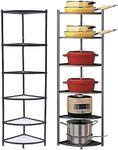 ybaymy Kitchen Corner Pot Rack Mult