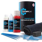 Chipex Touch Up Kit Compatible With MERCEDES-BENZ Cars With Colour Code: 199 - BLACK PEARL METALLIC - DB Size: Plus (Medium) - Exact Match Guarantee