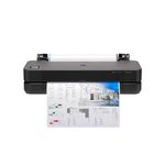 HP DesignJet T250 24-inch (5HB06D), Large Format Printer, Plotter, Standard A4-A1, 76 A1 Prints/Hour, Wi-Fi, Ethernet, USB, 2400x1200 dpi, Recycled Metal, 1-Year Warranty, Click, Black
