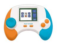 Lexibook, Power Console®, Bilingual educational game console with 100 activities, English/Spanish, White/orange/blue, JCG100i2