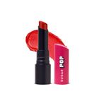 SUGAR POP Ultrastay Transferproof Lipstick 10 Red Rebel - 4 gms - Enriched with Vitamin E | Smooth Glide | Waterproof | Longlasting