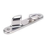 10in Bow Cleat, Bow Rope Chock 316 Stainless Steel Polished Mirror Finish Anchoring Mooring Deck Line Chock for Boats Yachts