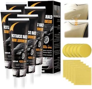 Scratch Remover for Vehicles, Upgrade Car Scratch Remover for Deep Scratches, Car Polishing Wax Scratch Remover for Vehicles,Car Paint Scratch Repair Kit with Wipe and Sponge (5)