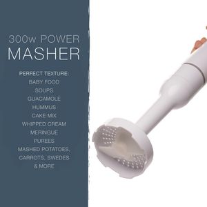 KitchenPerfected Electric Potato Masher – Handheld Food Mixer