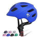 GLAF Toddler Helmet Kids Bike Helmet Infant Helmet for Girls Boys Toddler Youth Helmet Ventilation Baby Adjustable Helmet Skateboard Safety Cycling Helmet (Blue, XS-S (18.2-20.4 Inches))