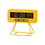 Seiko QHL062Y Digital Alarm Clock Yellow