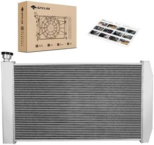 SPELAB Aluminum Radiator Compatible with Chevy 1988-1999 1992 1993 1994 C1500 C2500 C3500 K1500 K2500 K3500 Compatible with GMC Suburban 5.0 5.7L V8 89 90 91 92 93 94 95 96 97 98, 3 Row Radiators