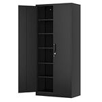 Fesbos Metal Storage Cabinet-71” Ta