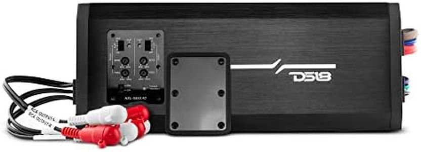 DS18 Hydro NXL-X850.4D 4-Channel Marine Waterproof Amplifier - Class D Full-Range @ 4 Ohms 250 x 4 RMS 2400 Watts Peak - Great for Boats, Motorsports, Motorcycles, and All Elements Applications
