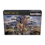 Hasbro Avalon Hill Axis & Allies Pacific 1940 Second Edition WWII Strategy Board Game, with Extra Large Gameboard, Ages 12 and Up, 2-4 Players, F3152