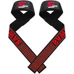 Weight Lifting Straps Neoprene Padded Bodybuilding Strength Training Wrist Straps Heavy Weight Lifting Deadlifting Support Exercise Gym Straps Grip Lifts