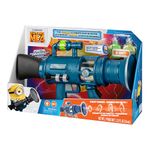 Minions 59330 Despicable Me 4 The Extreme Ultimate Blaster. Shoots Real Fart Rings and so Much More, Multicoloured