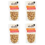 Joe & Seph's Peanut Butter Popcorn (4x80g) | 2 Star Great Taste Award, air-popped popcorn, sweet and salted popcorn, movie night, on the go snack, butter popcorn