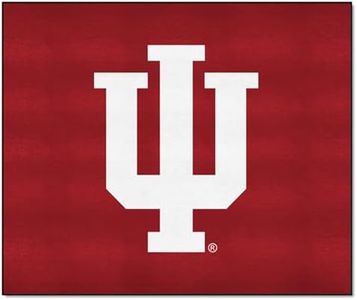 FANMATS 1815 Indiana Hooisers Tailgater Rug - 5ft. x 6ft. Sports Fan Area Rug, Home Decor Rug and Tailgating Mat