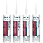 RV Trailer Camper Sealants Proflex Rv Flexible Sealant Clear 10 Oz. Geocel Quantity 4