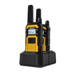 Retevis RB48 Two Way Radio, Heavy Duty Walkie Talkies, IP67 Waterproof, Shock-Resistant,Vibration,USB-C,SOS,2000mAh,NOAA,2 Way Radios for Construction Sites, Farms,Warehouse,Skiing (2 Pack)