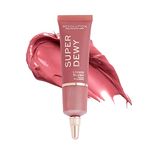 Makeup Revolution- Superdewy Liquid Blusher for Face Makeup, You Got Me Blushing, Dewy & Radiant Finish, Lightweight Blush, Ultra-Pigmented Formula, Buildable Liquid Blush, Muted Rose Blush - 15ml