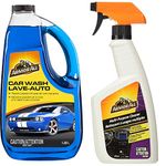 Armor All 17485 Car Wash Concentrate, 1.89L & 15274B Multipurpose Cleaner Spray, 473ml