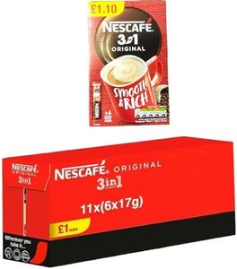 Nescafe 3 in 1-11 boxes Original (6x17g) sold by Krishna Stores Ltd GB