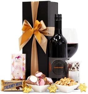 Wine & Chocolate Hamper - Wine Party Gift Box Hamper for Birthdays, Graduations, Christmas, Easter, Holidays, Anniversaries, Weddings & Receptions