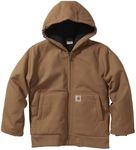 Carhartt Boys' Flannel-Lined Hooded