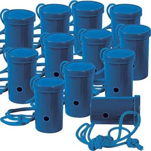 Fun Express - Blue Air Blaster - Toys - Noisemakers - Spirit Noisemakers - 12 Pieces