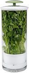 Goodful Herb Keeper Preserver, Designed for Optimum Breathable Airflow for Maximum Freshness, Water Line Ensures The Use of The Right Amount of Water, Stores in Your Refrigerator