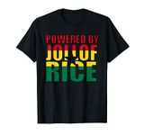 Powered By Jollof Rice - Ghana Shirt Gift - Men Women & Kids