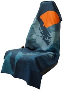 Sprints Athletic Running Towel, Full-Sized, Car Seat Cover - Performance Microfiber (Sasquatch Habitat)