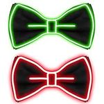 SATINIOR Light Up Bow Tie for Men 2