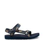 TEVA Women's Original Universal Comfortable Quick-Drying Casual Sport Sandal, Sun and Moon Insignia Blue, 7