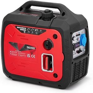 Portable Inverter Generator,Towallmark Inverter Generator 1800W 220V, Quiet Silent Generator Clean Power Supply Multi-purpose for Camping, Caravan, Motorhome, Emergency Power