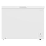 Baridi 254L Freestanding Chest Freezer with Adjustable Thermostat, White - DH258