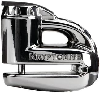 Kryptonite 000877 Keeper 5s Black Chrome Disc Lock