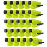 resqme Pack of 25 The Original Emergency Keychain Car Escape Tool, 2-in-1 Seatbelt Cutter and Window Breaker, Made in USA, Yellow - Compact Emergency Hammer